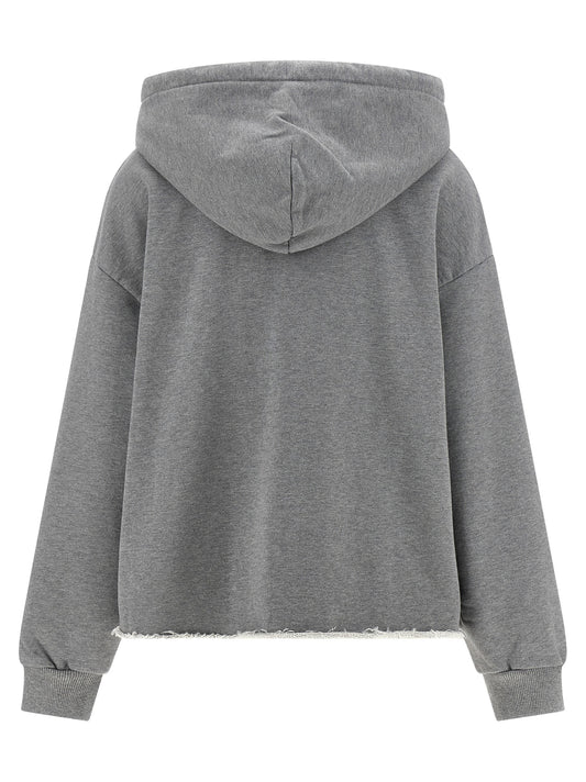 Gray Cotton Sweatshirt