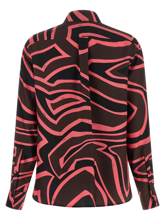 Multicolor Silk Blouse