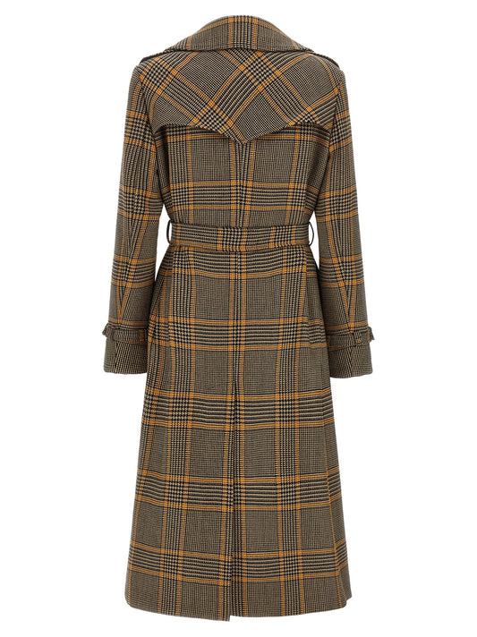 Brown Virgin Wool Coat