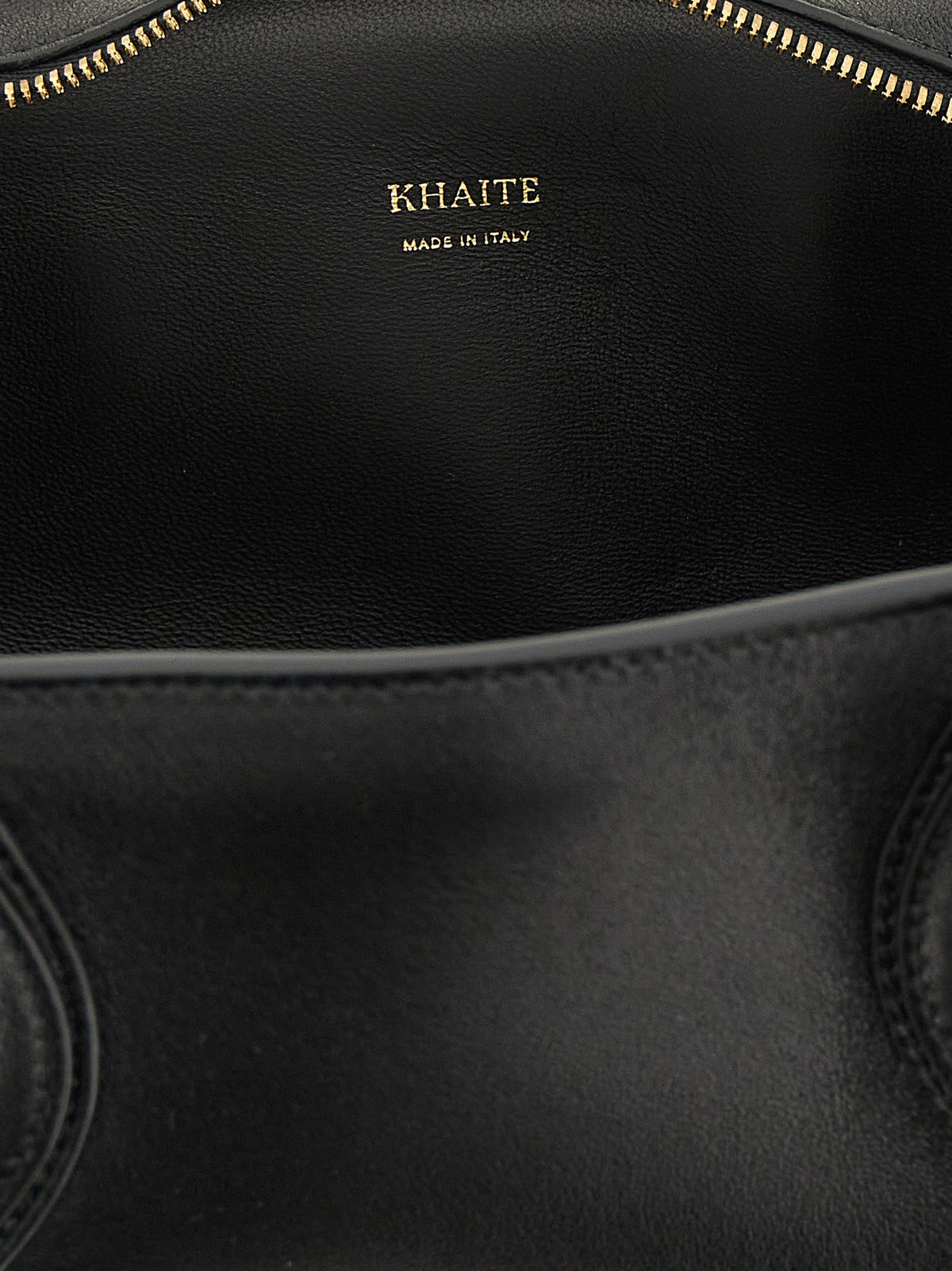 Black Lamb Leather Shoulder Bag