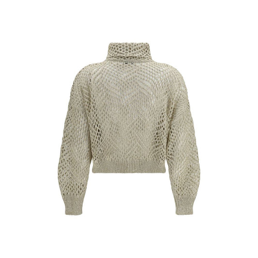 Beige Linen Cardigan