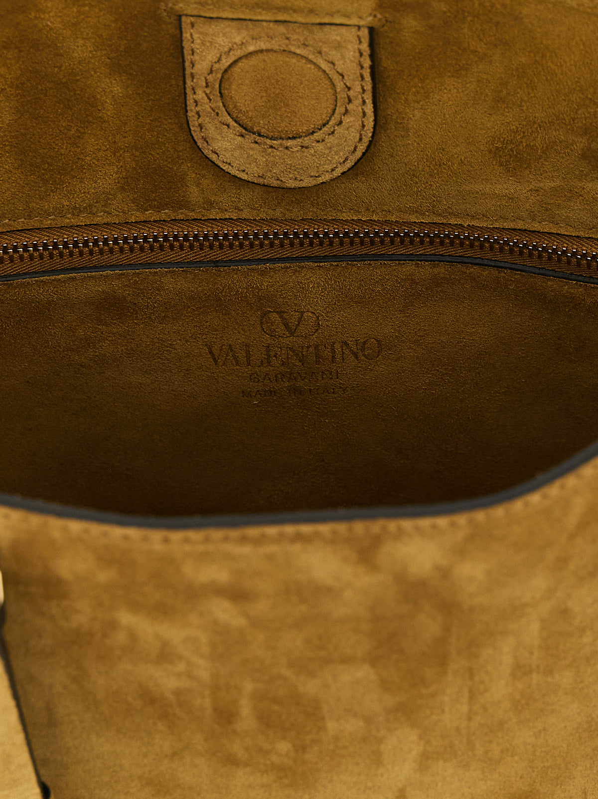 Beige Calfskin Tote Bag