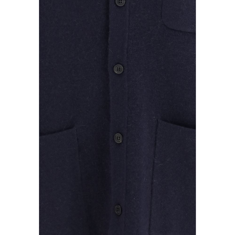 Blue Cashmere Cardigan