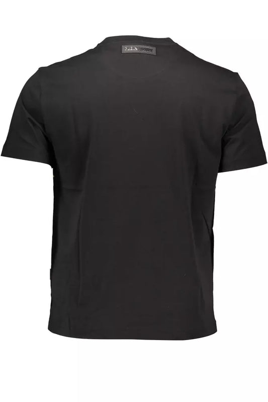 Black Cotton T-Shirt