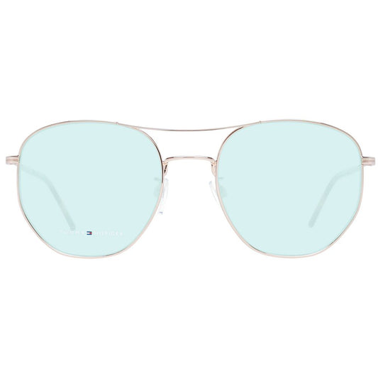 Rose Gold Metal Sunglasses