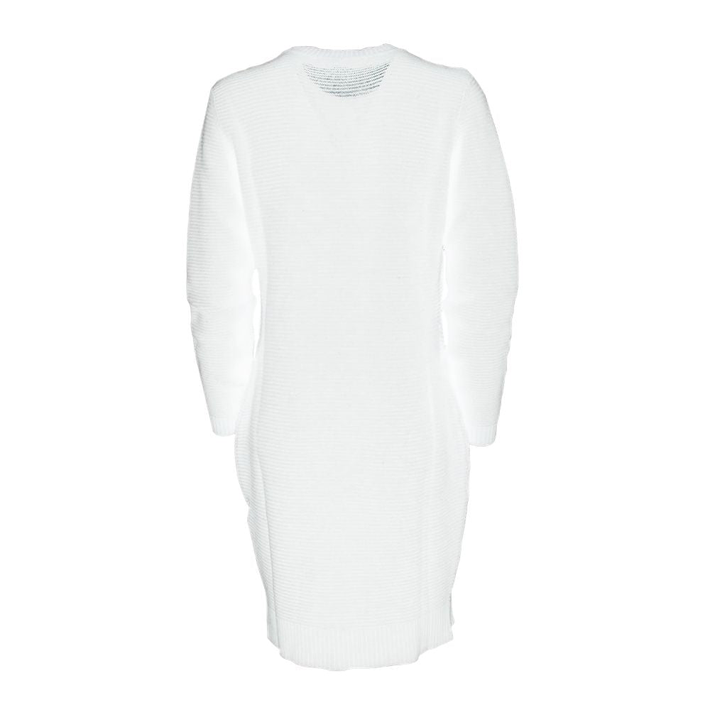 White Wool Dress