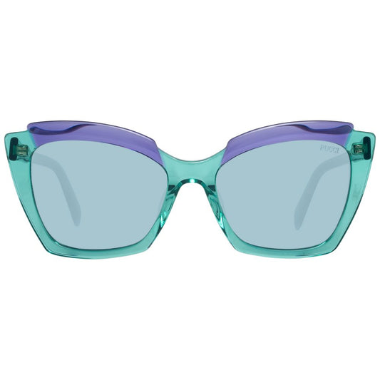 Bicolor Plastic Sunglasses