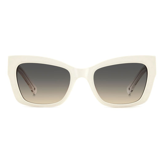 White Acetate Sunglasses