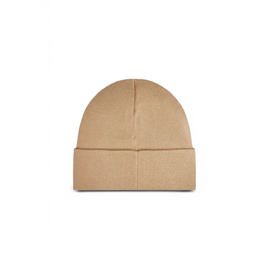 Beige Recycled Polyester Cap (Baseball Hat)