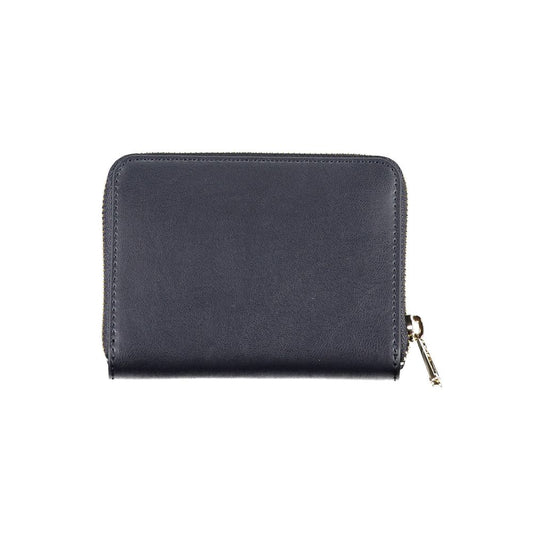 Blu Poliuretano Women Wallet