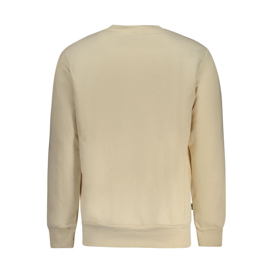 Beige Cotton Men's Sweatshirt