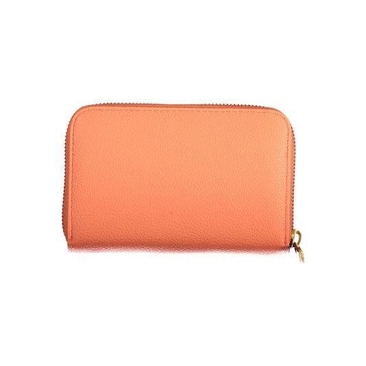 Arancione Polyurethane Women Wallet
