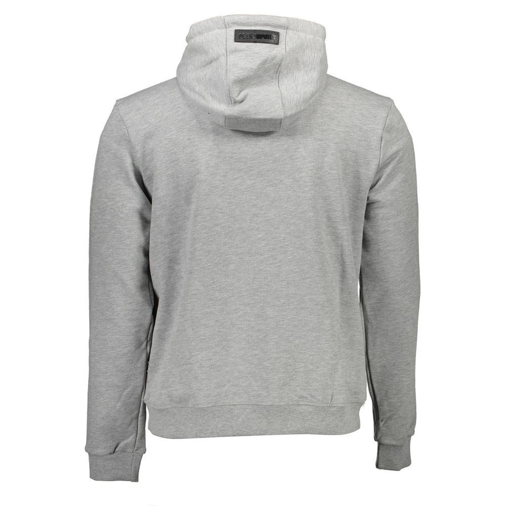 Grigio Cotton Men Sweatshirt