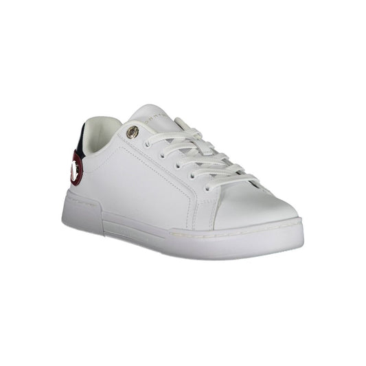 Bianco Polyurethane Women Sneaker