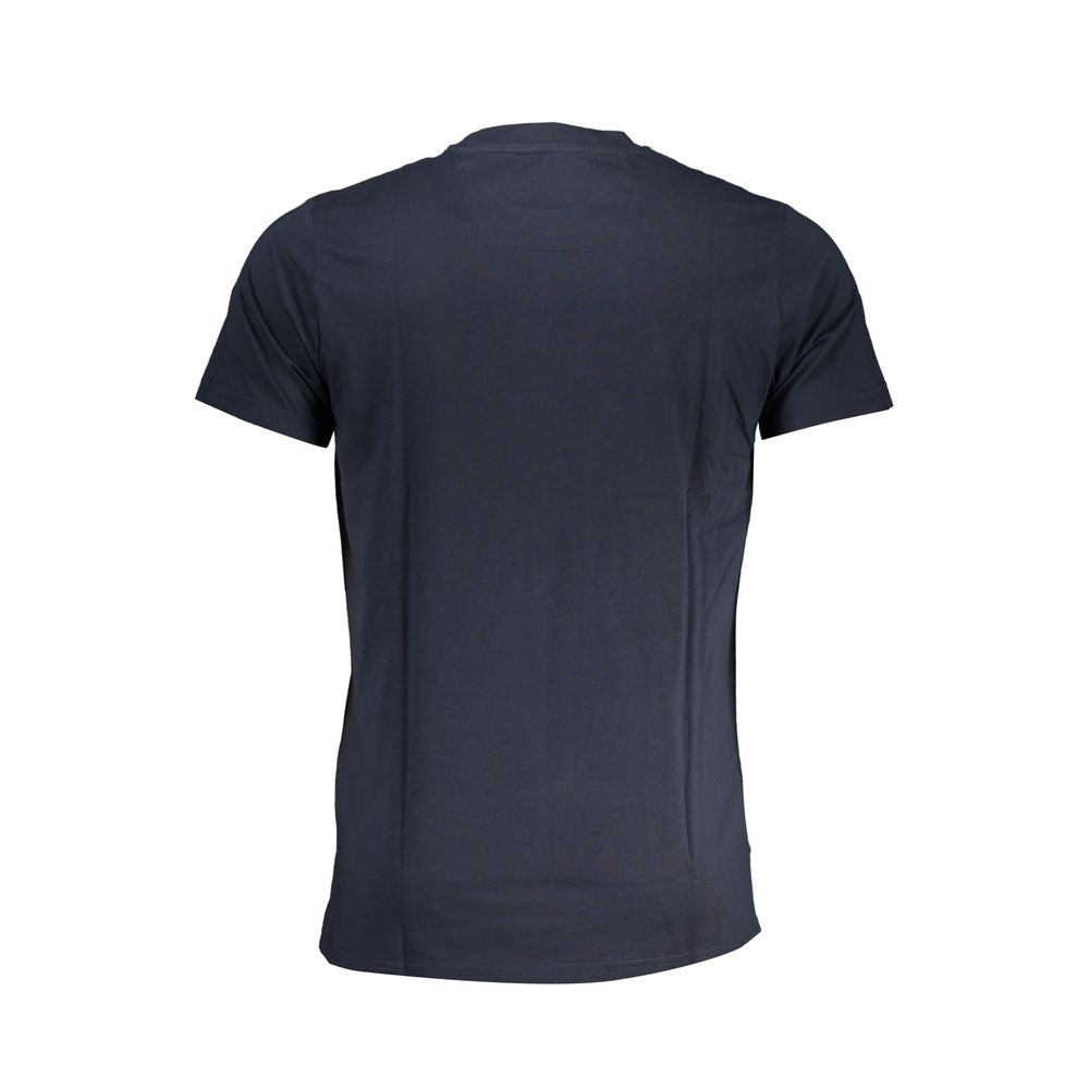 Blu Cotton Mens T-Shirt