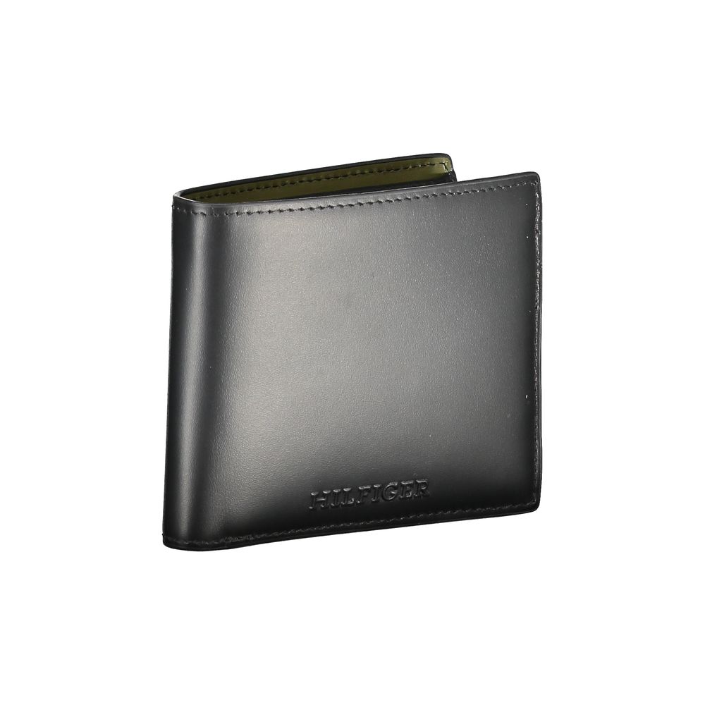 Black Leather Men's Wallet