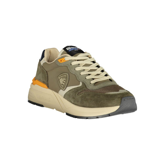 Verde Polyurethane Men Sneaker
