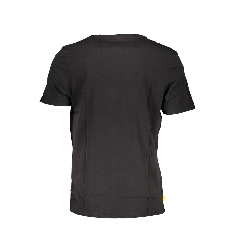 Black Organic Cotton Men T-Shirt