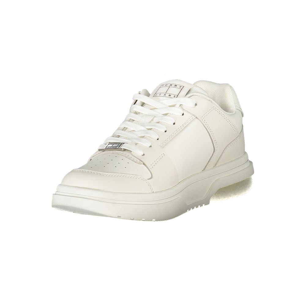 Bianco Polyurethane Women Sneaker