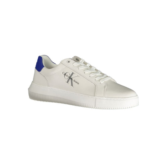 White Leather Men Sneaker