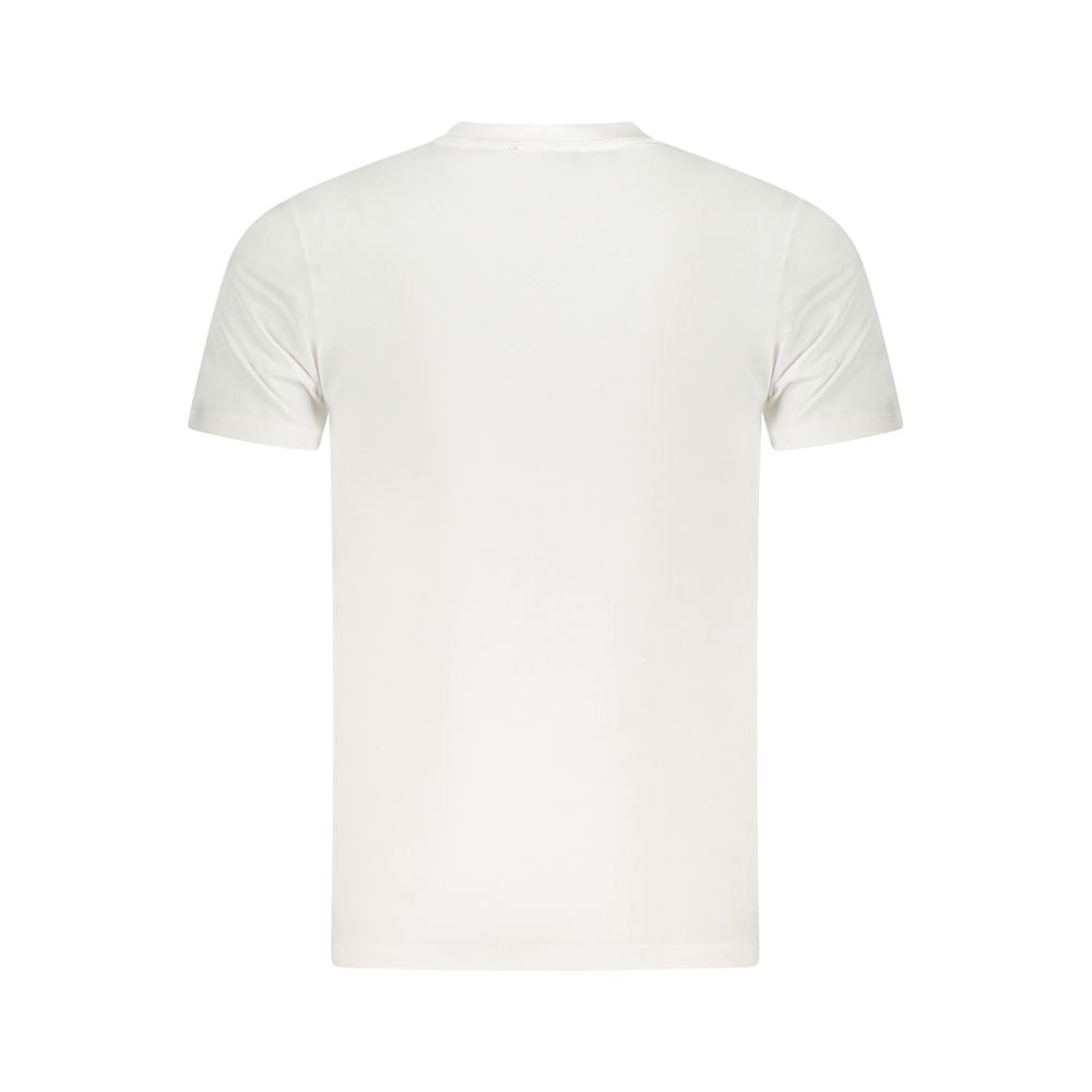 White Cotton Mens TShirt