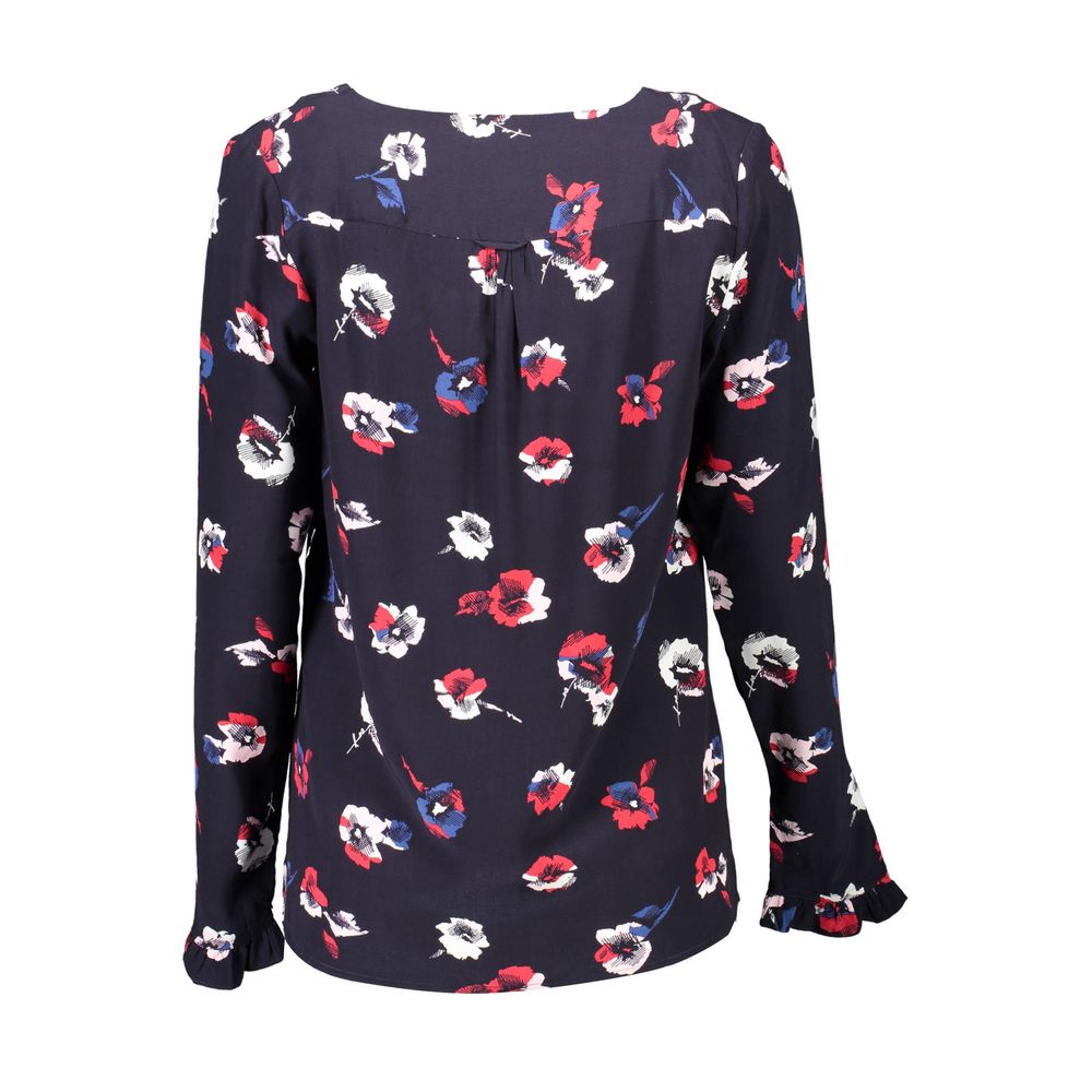 Blue Viscosa Women Sweater