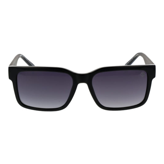 Black Stainless Steel Sunglasses