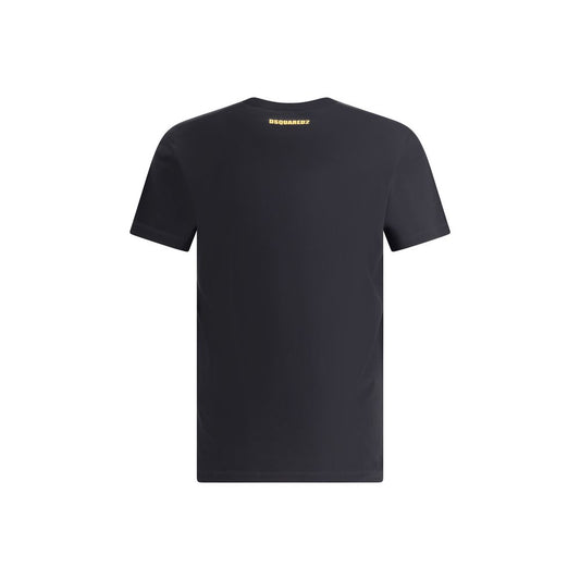 Black Cotton T-Shirt