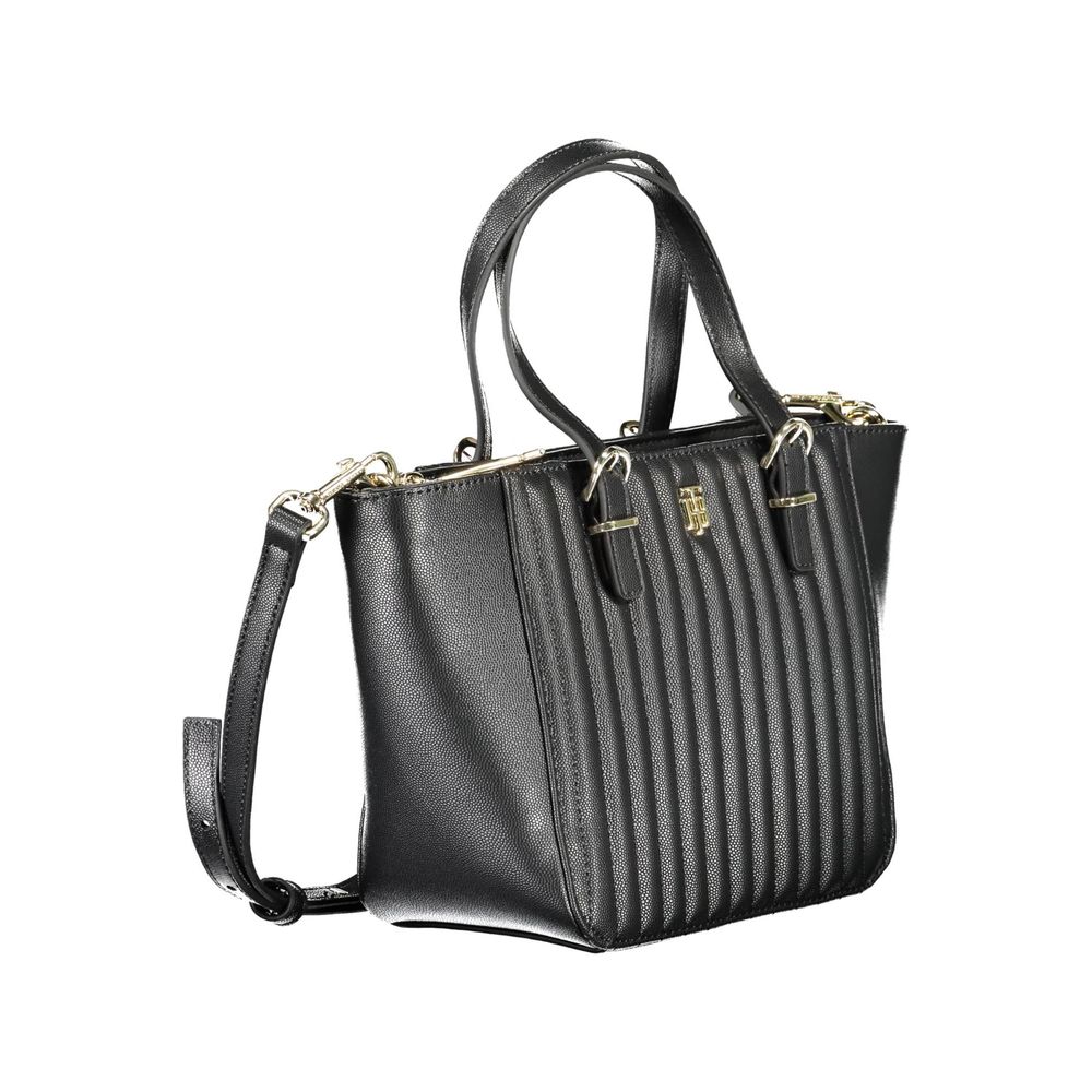 Nero Poliuretano Women Handbag