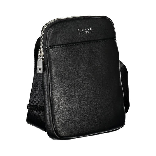 Nero Poliuretano Men Shoulder Bag