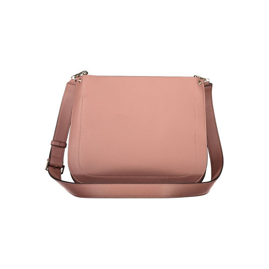 Rosa Poliuretano Women Handbag