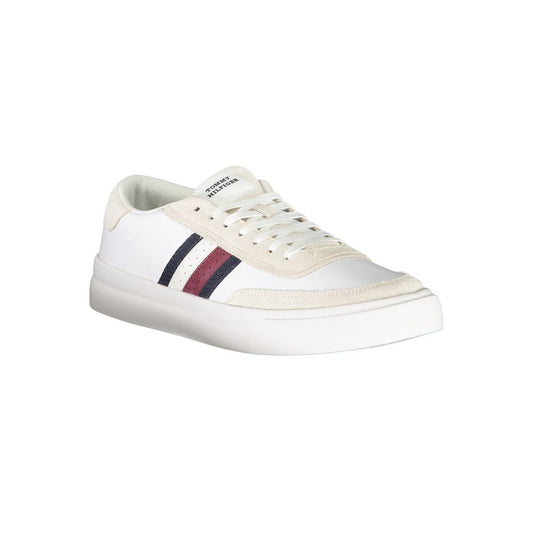 White Leather Men Sneaker