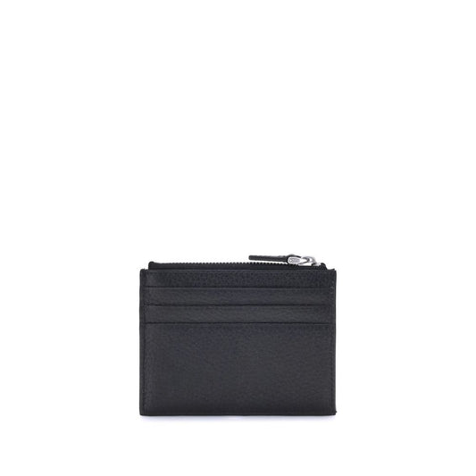 Black Calf Leather Bos Taurus Wallet