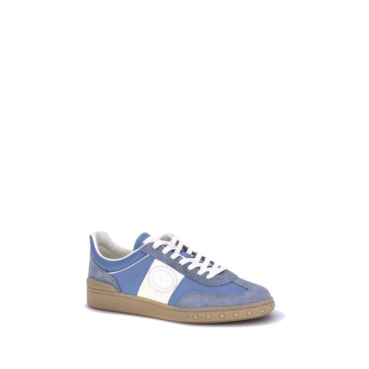 Light Blue Rubber Low Top Sneakers