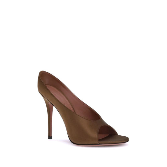 Brown Calf Leather Bos Taurus Pumps