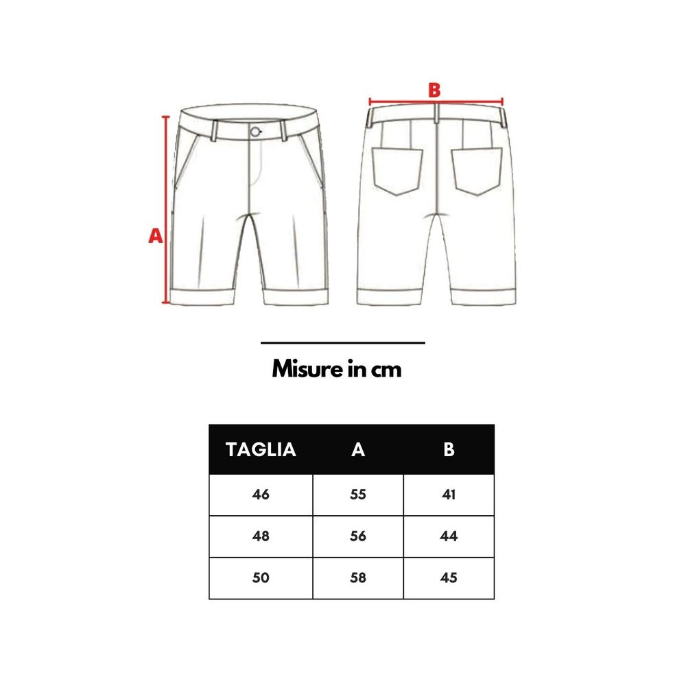 Beige Cotton Cargo Shorts