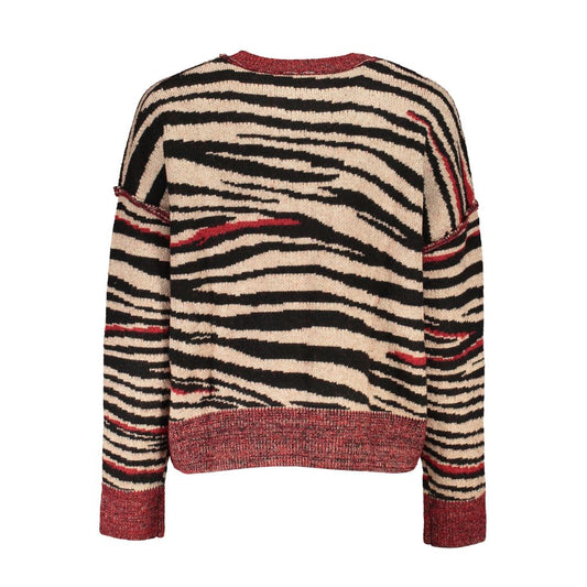 Rosso Polyester Women Sweater Turtleneck