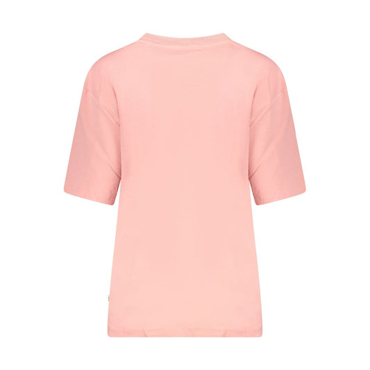 Pink Organic Cotton Women T-Shirt