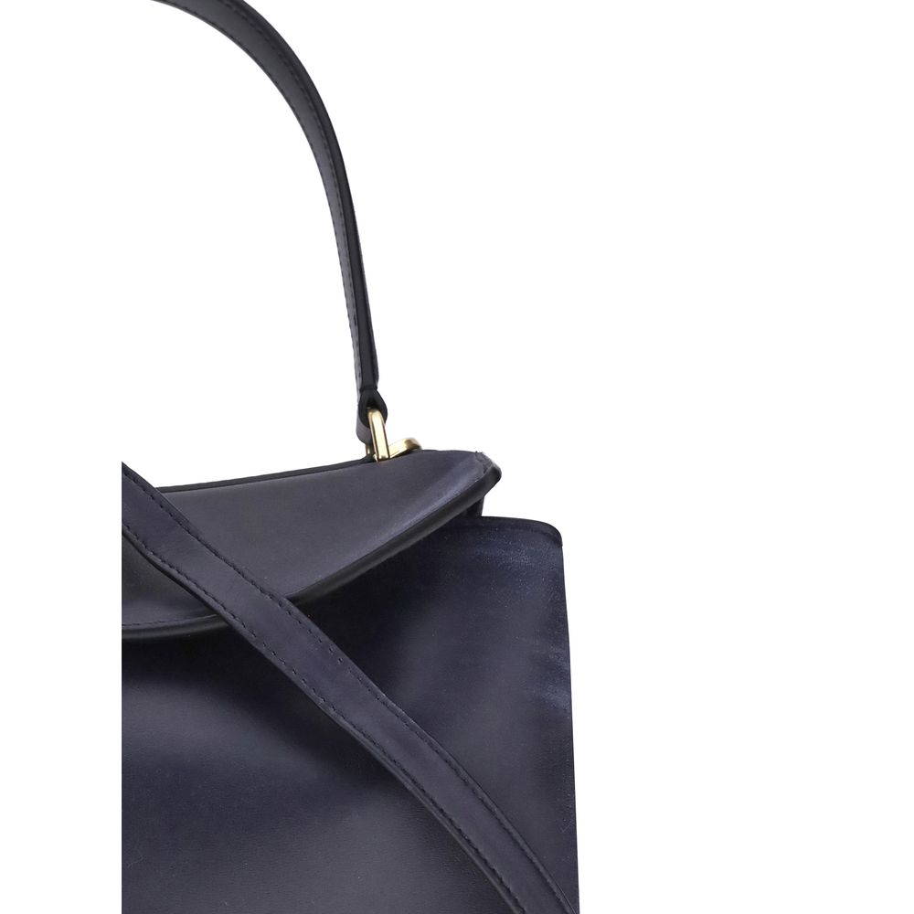 Blue Calf Leather Bos Taurus Shoulder Bag