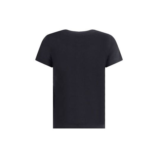Black Cotton T-Shirt