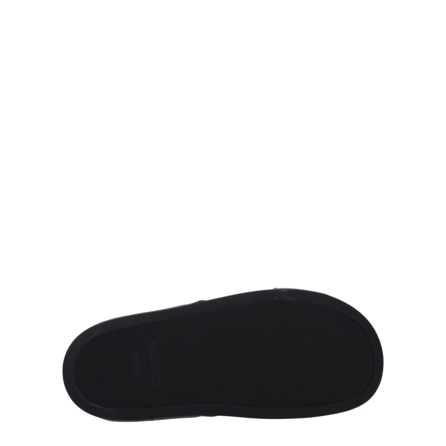 Black Fabric Slippers