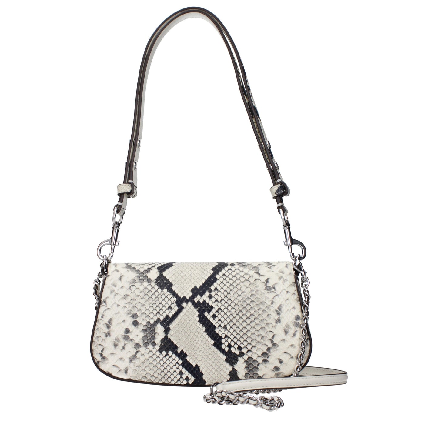 White Leather Shoulder Bag