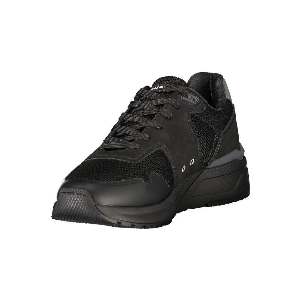 Nero Polyester Men Sneaker