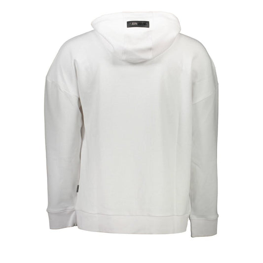 White Cotton Men's Sweatshirt
