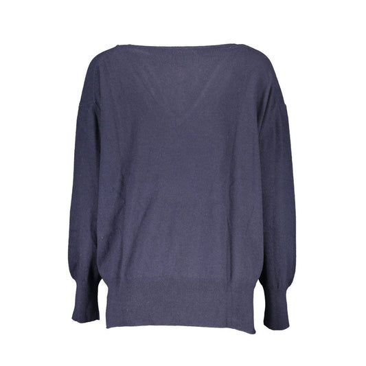 Blue Polyamide Women Sweater