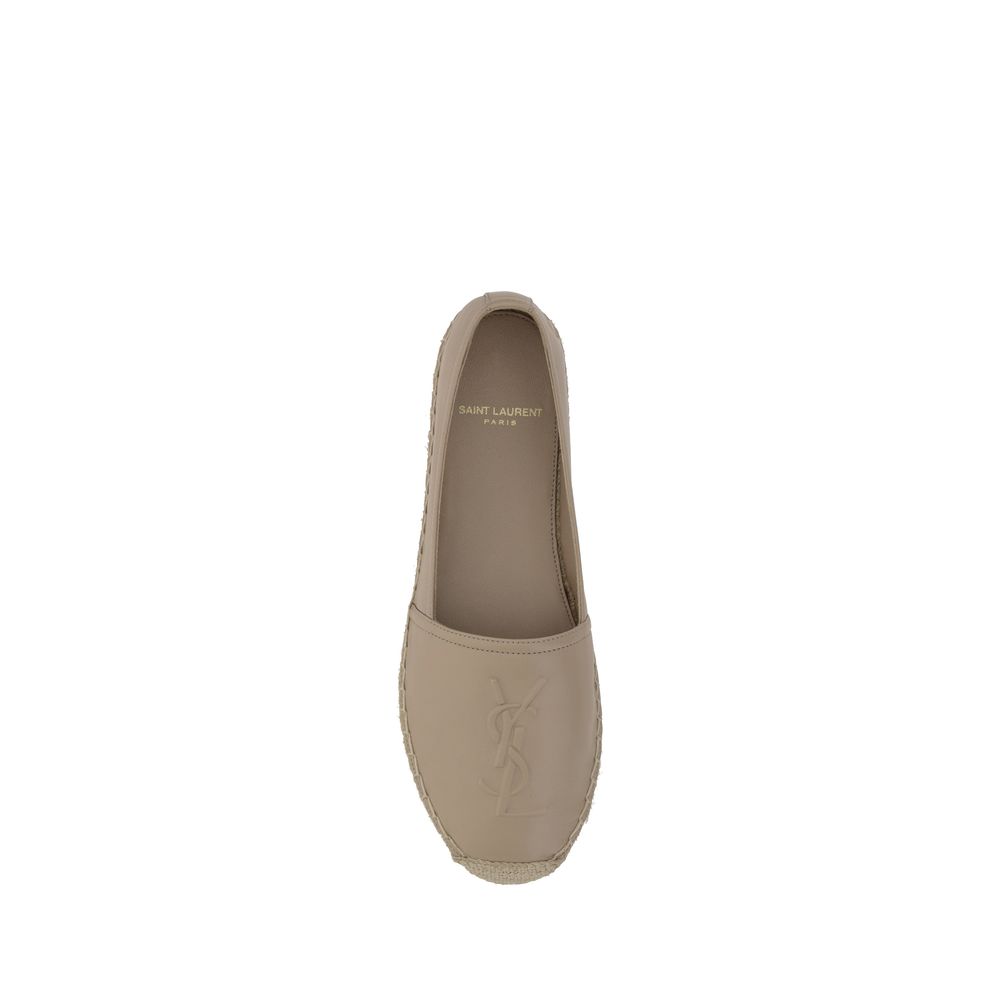 Beige Lamb Ovis Aries Espadrilles