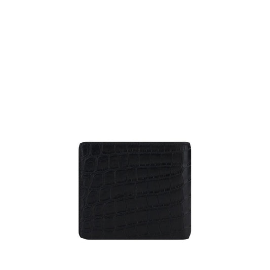 Black Calf Leather Bos Taurus Wallet