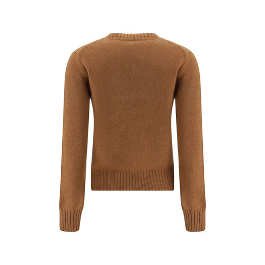 Brown Cashmere Sweatshirt