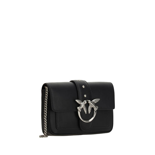 Black Calf Leather Bos Taurus Shoulder Bag