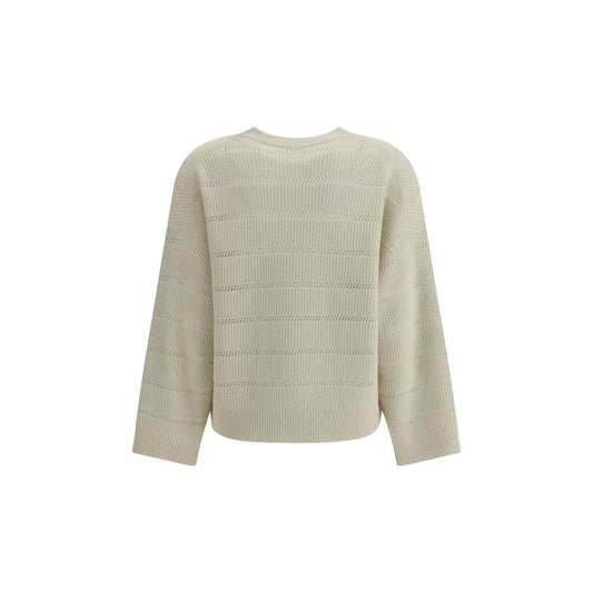 White Cashmere Cashmere Sweater